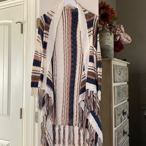 Stripped Cardigan